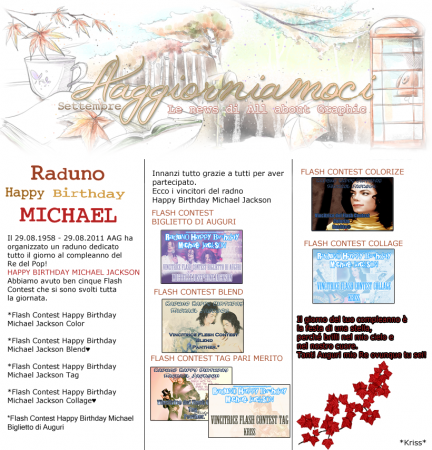 Realizzazione pagina giornale on line5